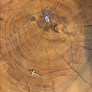 New cross Stainless Steel Thirty One Necklace